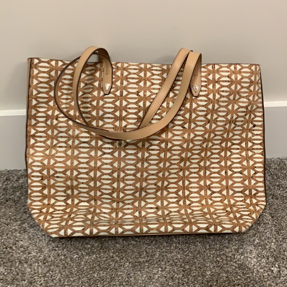 Stella & Dot Cork Summer Tote